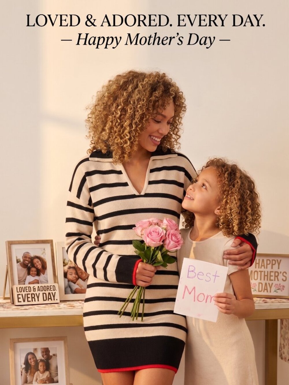 Dokotoo Women's Black White striped polo v-neck knit sweater dress Sz 2XL